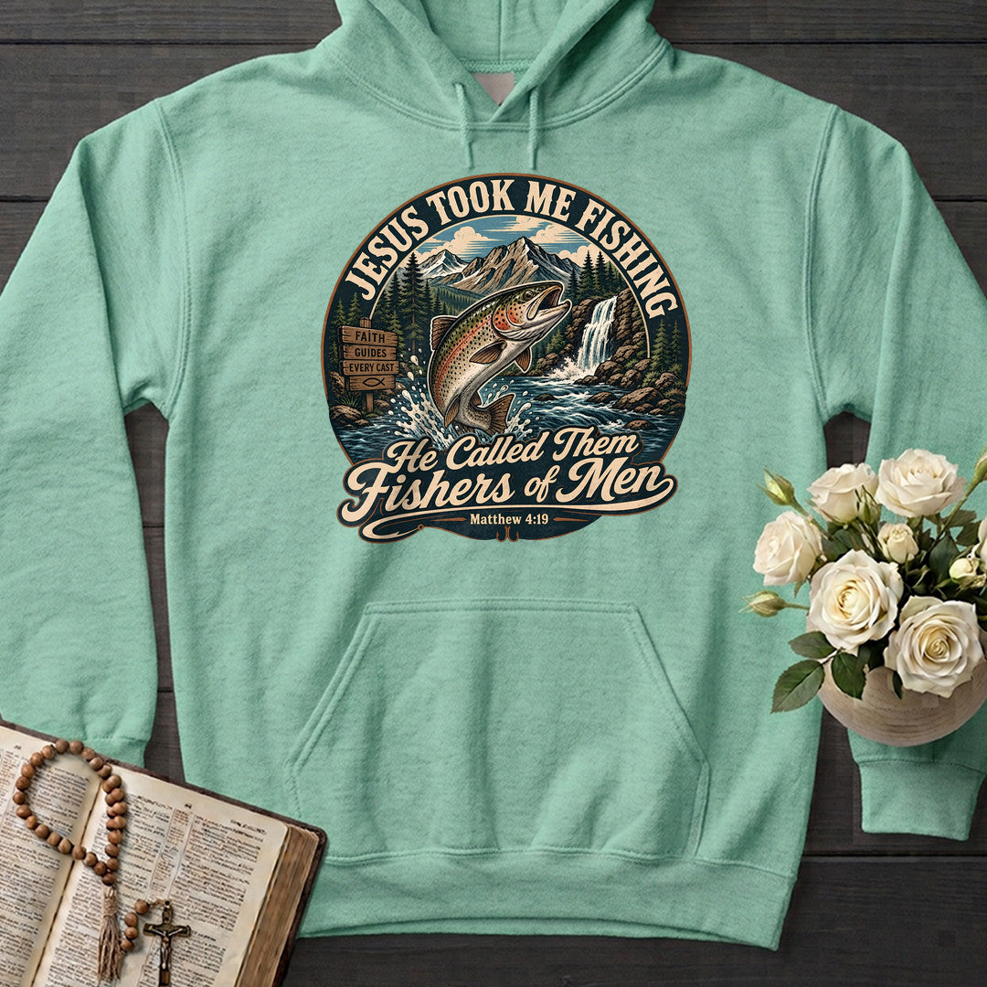 Jesus Took Me Fishing He Called Them Fishers Of Men Matthew 4.19 01