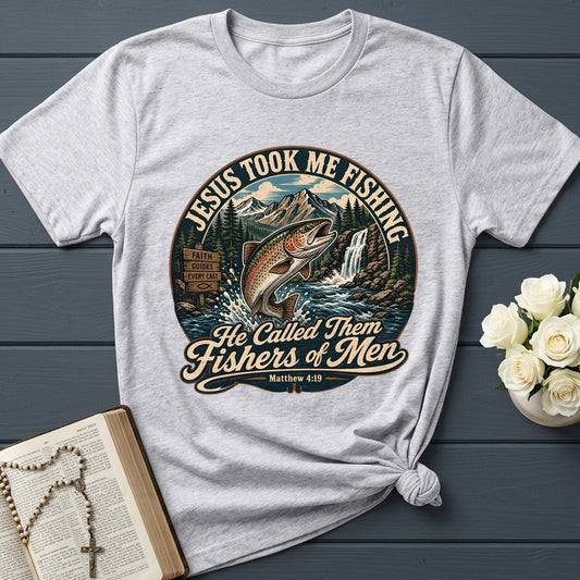 Jesus Took Me Fishing He Called Them Fishers Of Men Matthew 4.19 01