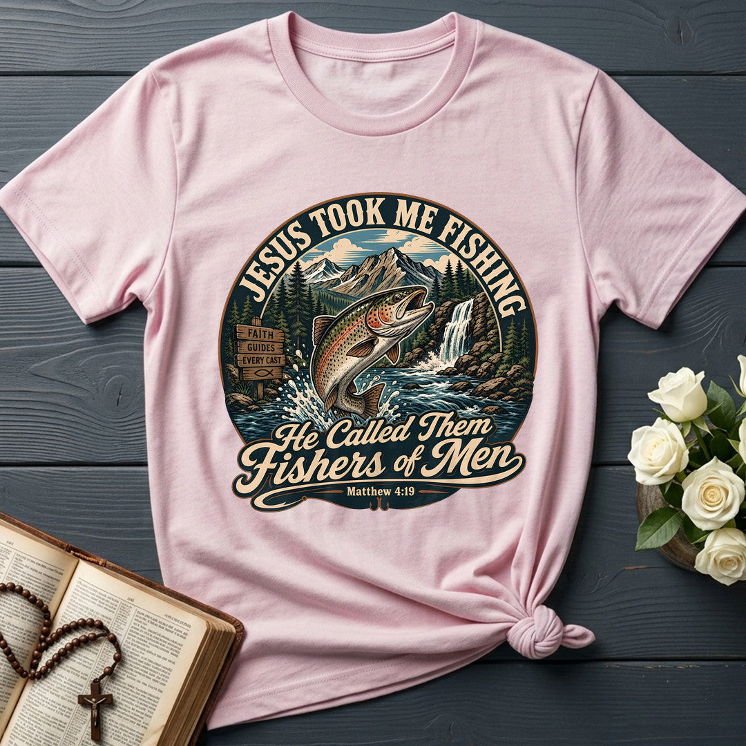 Jesus Took Me Fishing He Called Them Fishers Of Men Matthew 4.19 01