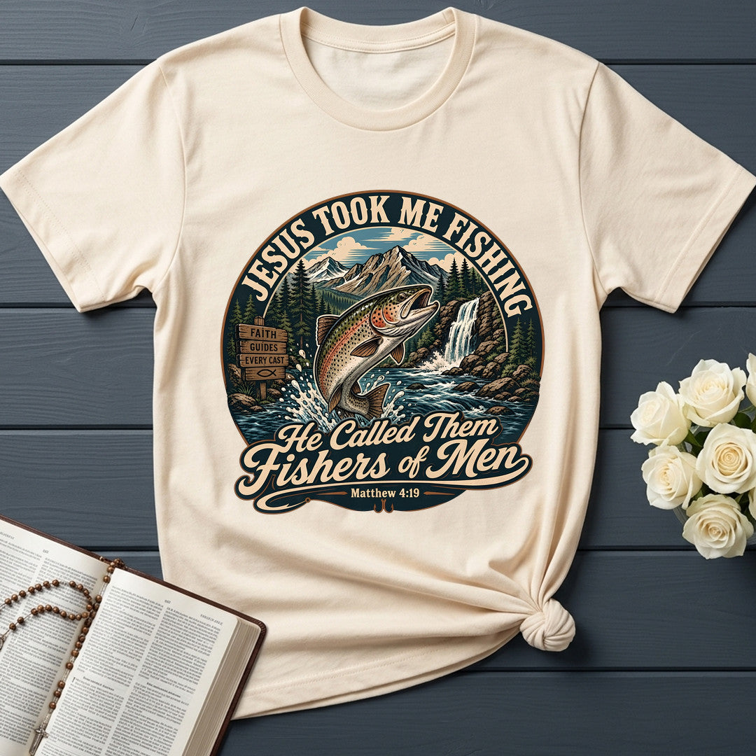 Jesus Took Me Fishing He Called Them Fishers Of Men Matthew 4.19 01