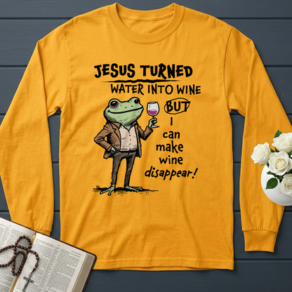Jesus Turned Water Into Wine But I Can Make Wine Disappear 01
