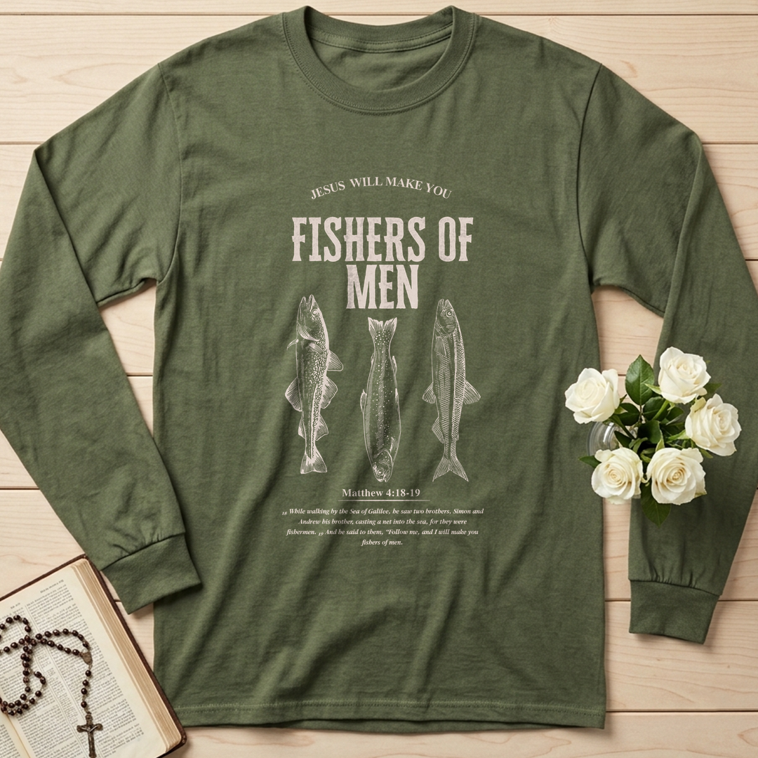 Jesus Will Make You Fishers Of Men Matthew 4.18-19 01
