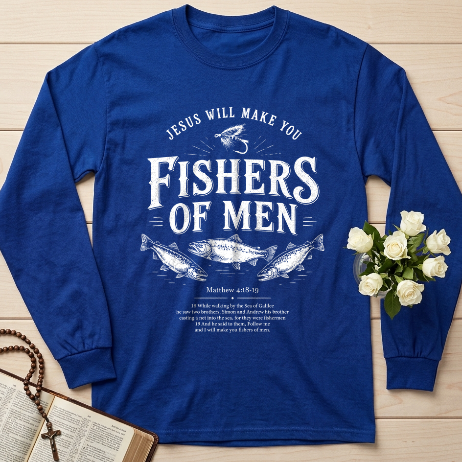 Jesus Will Make You Fishers Of Men Matthew 4.18-19 02