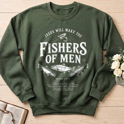 Jesus Will Make You Fishers Of Men Matthew 4.18-19 02