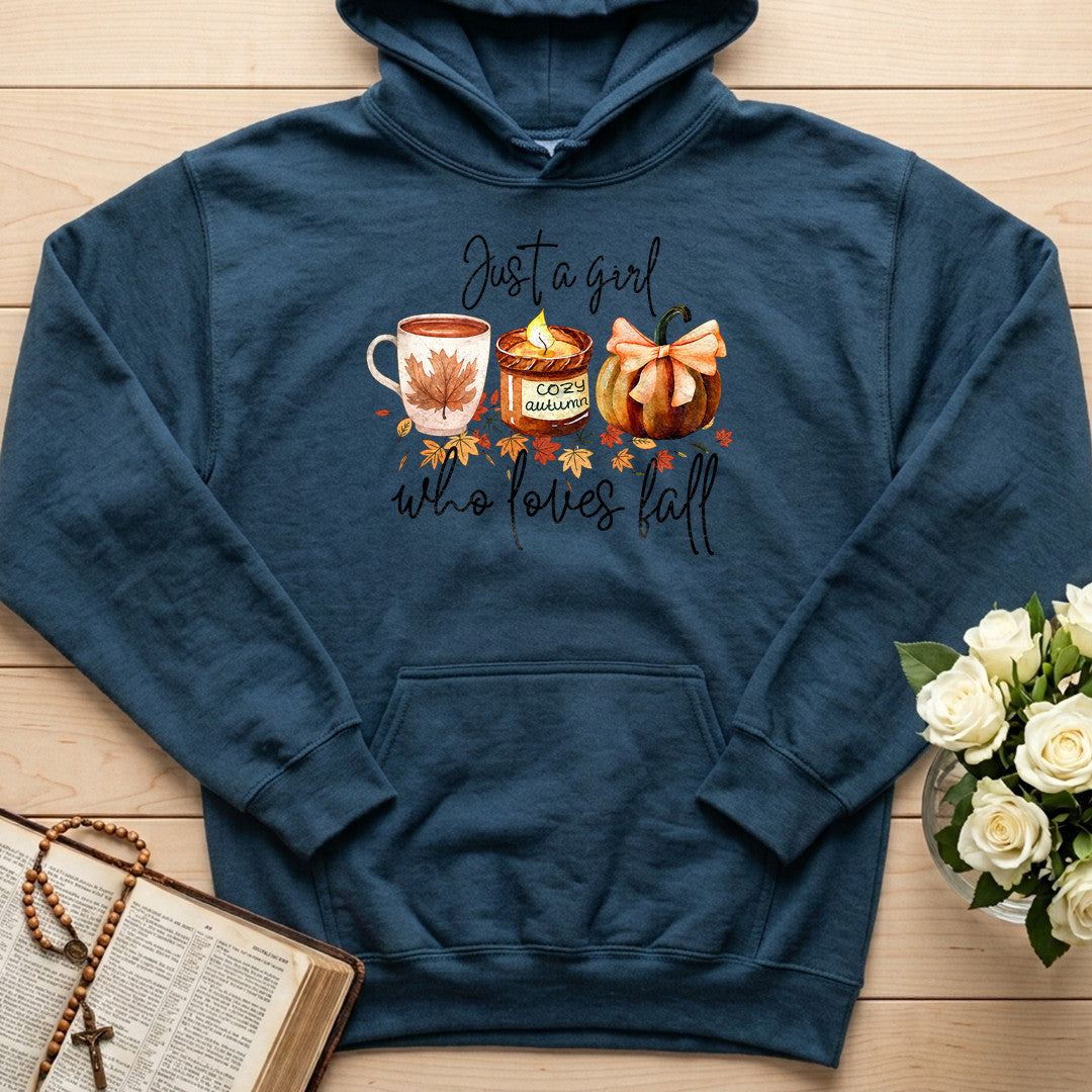 Just A Girl Cozy Autumn Who Loves Fall 01