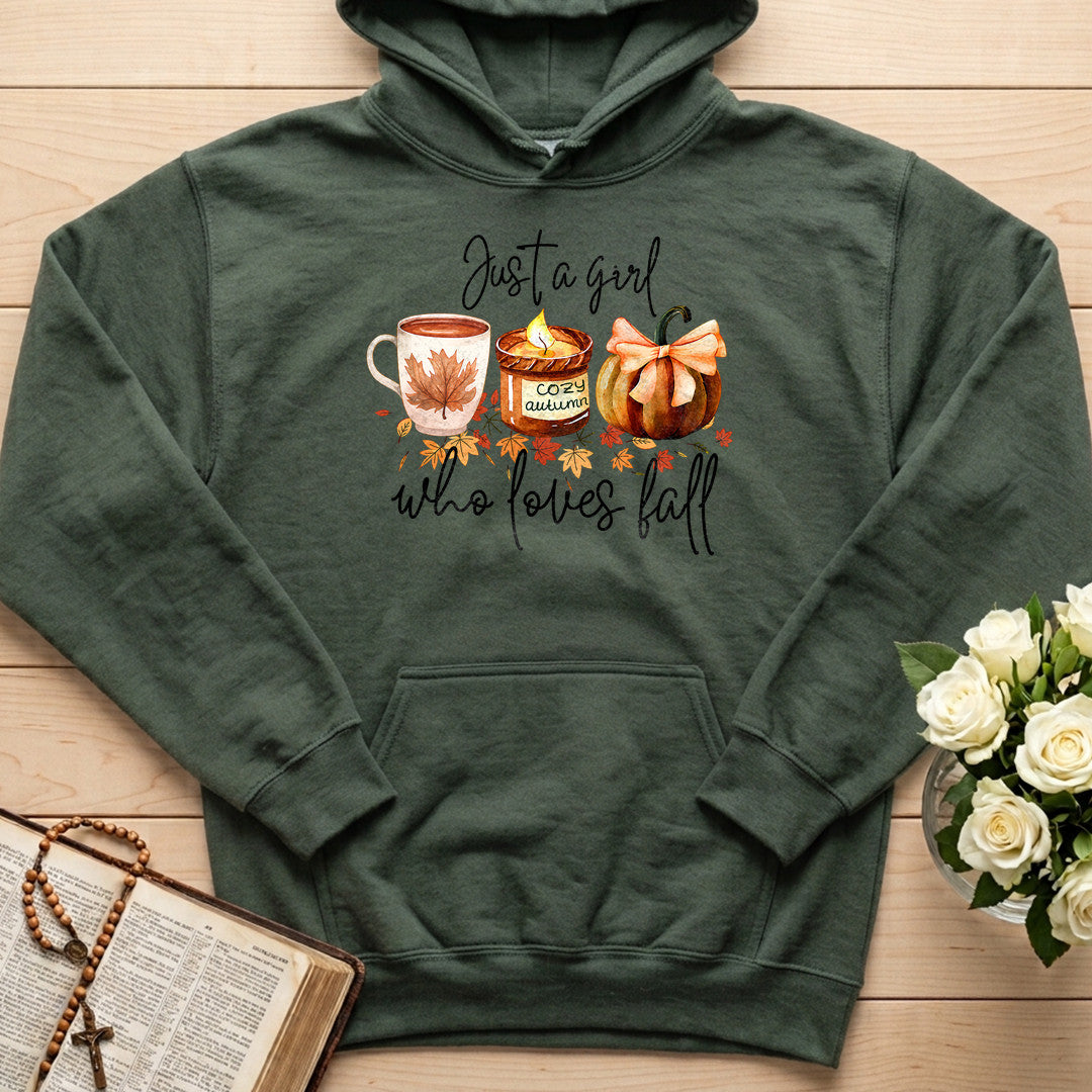Just A Girl Cozy Autumn Who Loves Fall 01