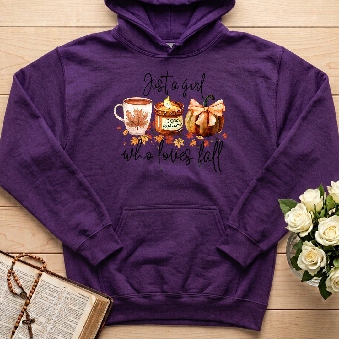 Just A Girl Cozy Autumn Who Loves Fall 01