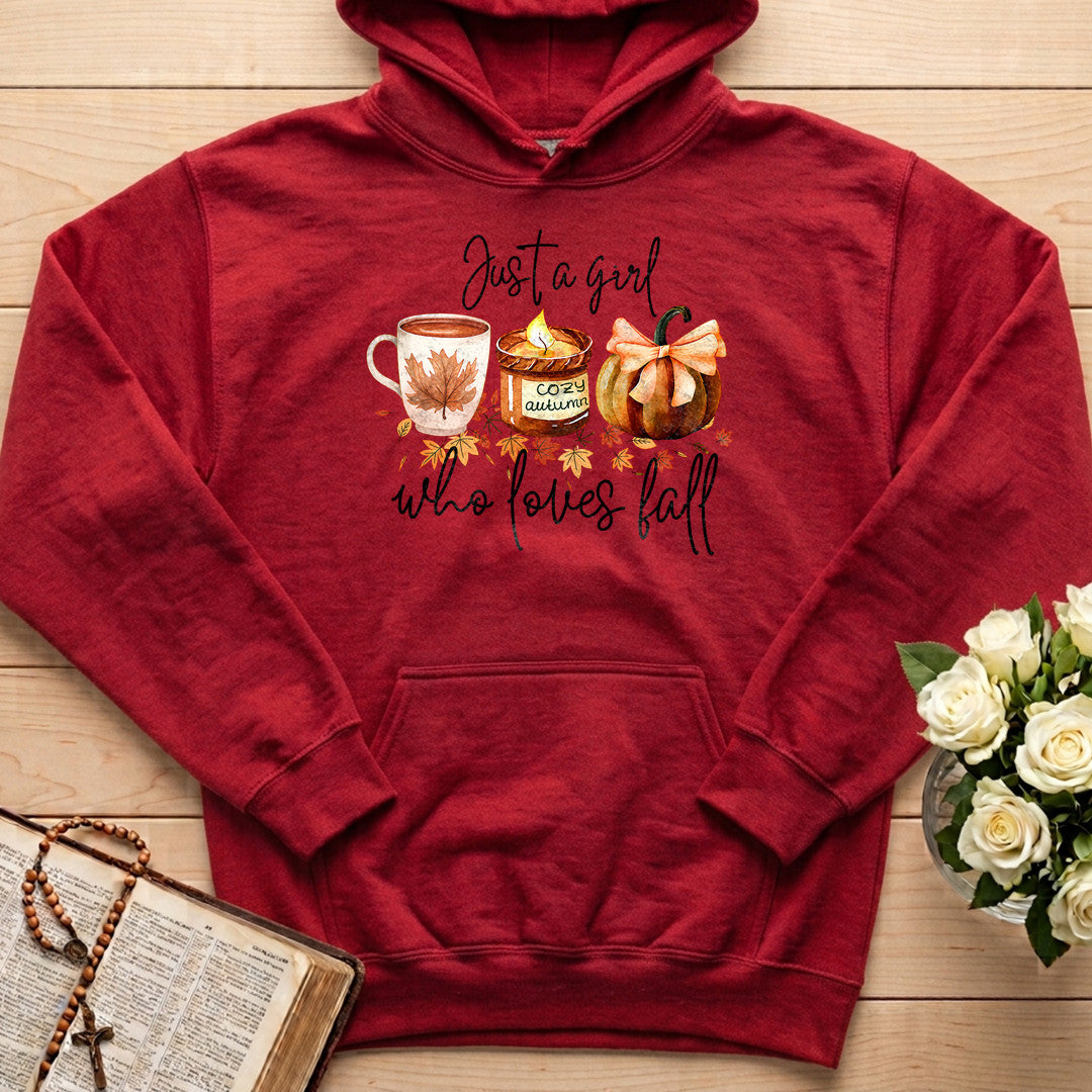 Just A Girl Cozy Autumn Who Loves Fall 01
