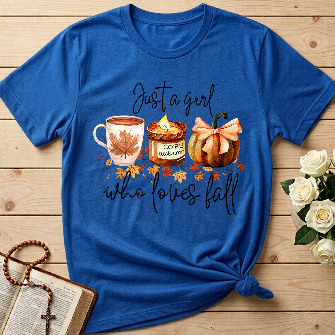 Just A Girl Cozy Autumn Who Loves Fall 01