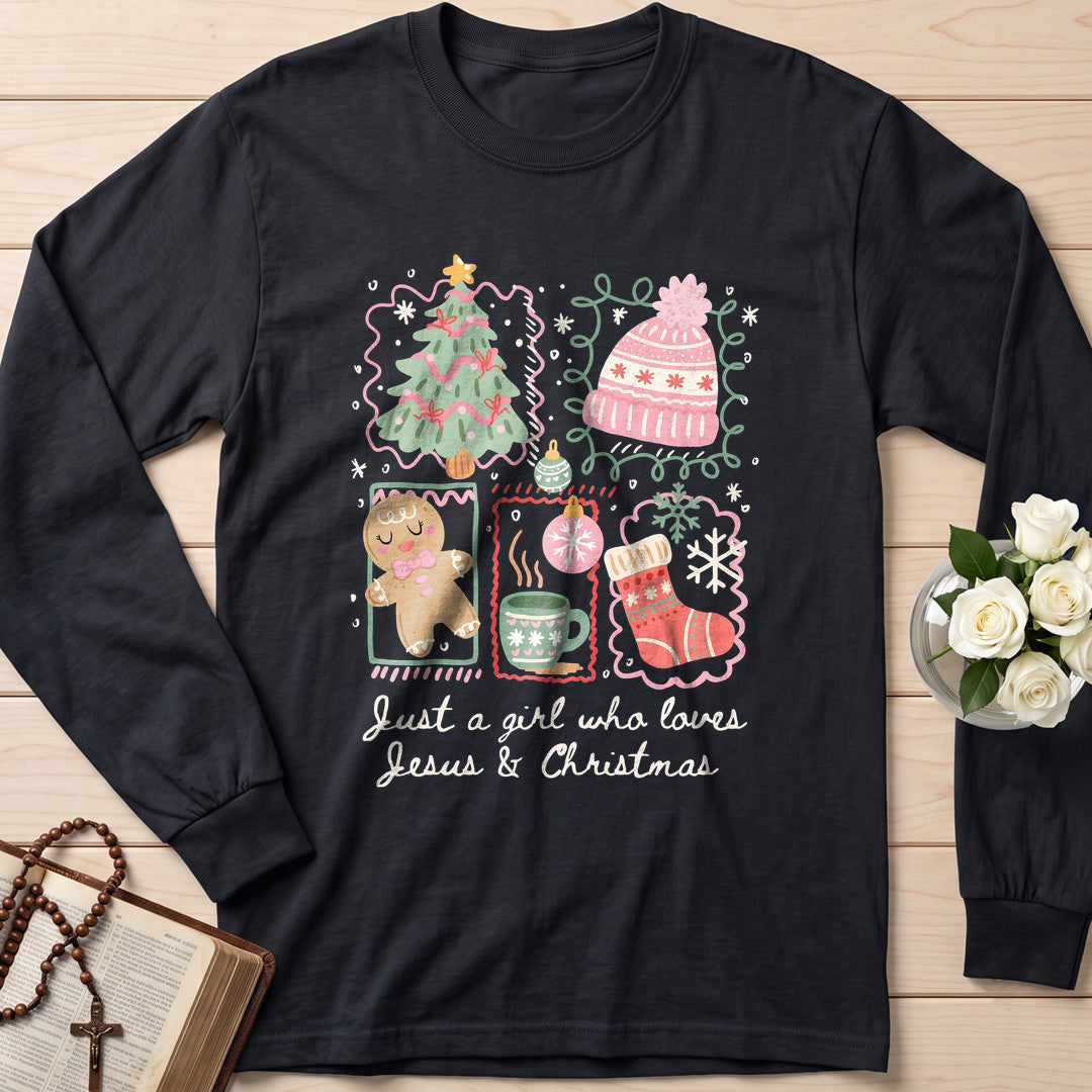 Just A Girl Who Loves Jesus And Christmas 01