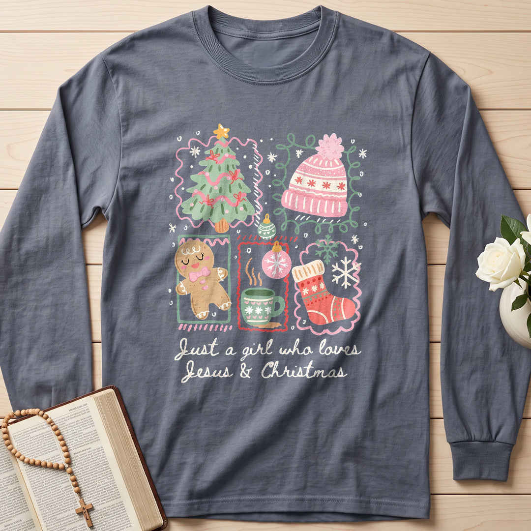 Just A Girl Who Loves Jesus And Christmas 01