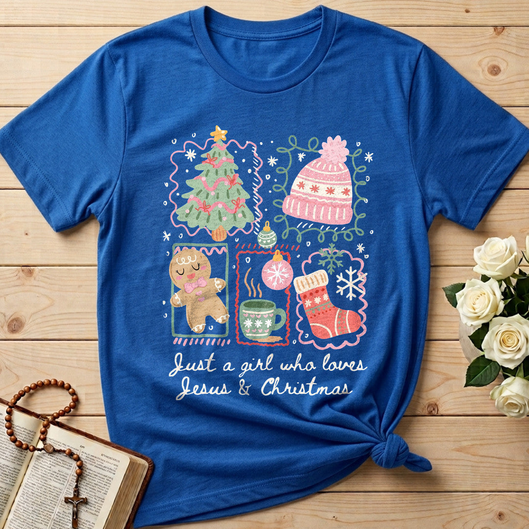 Just A Girl Who Loves Jesus And Christmas 01