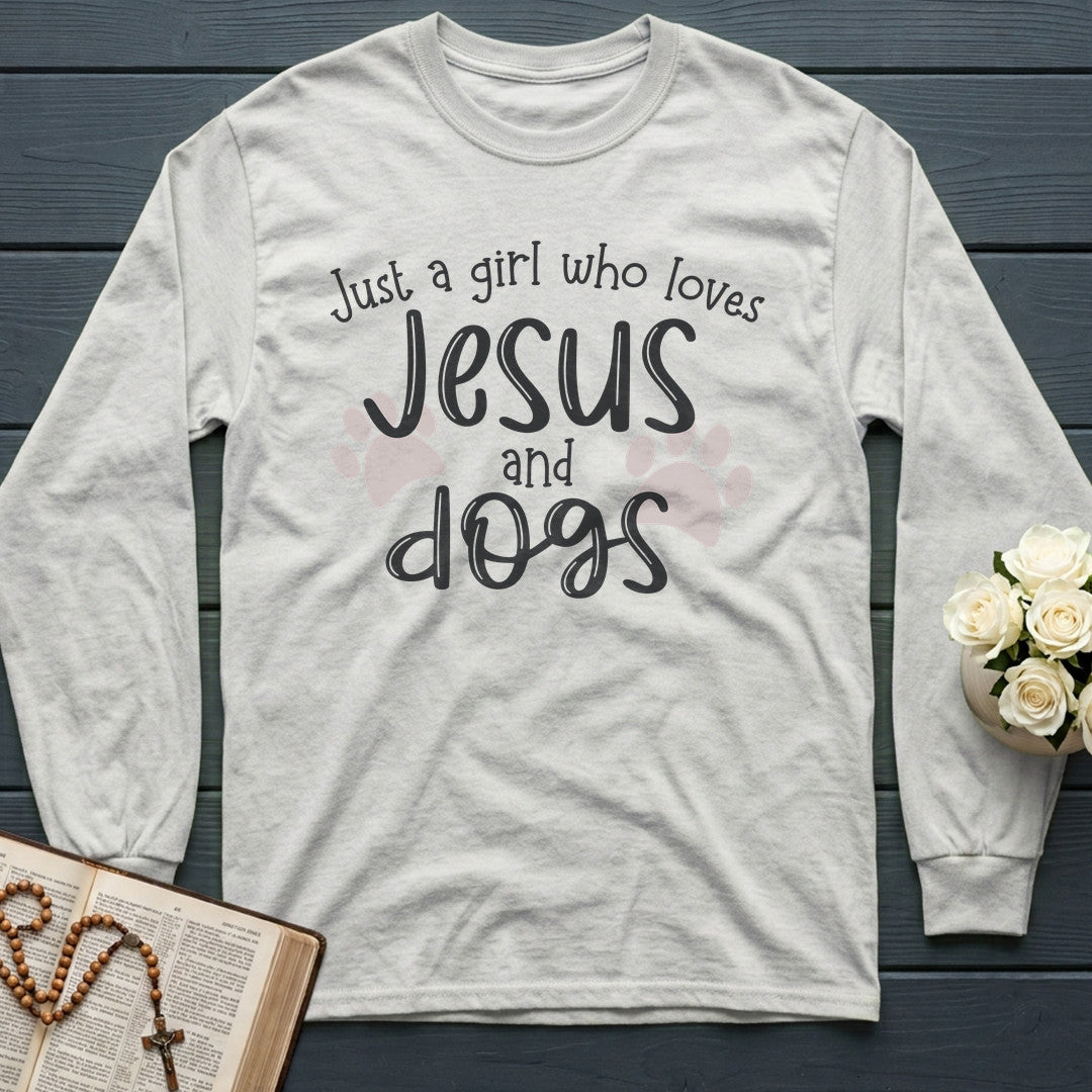 Just A Girl Who Loves Jesus And Dogs 01