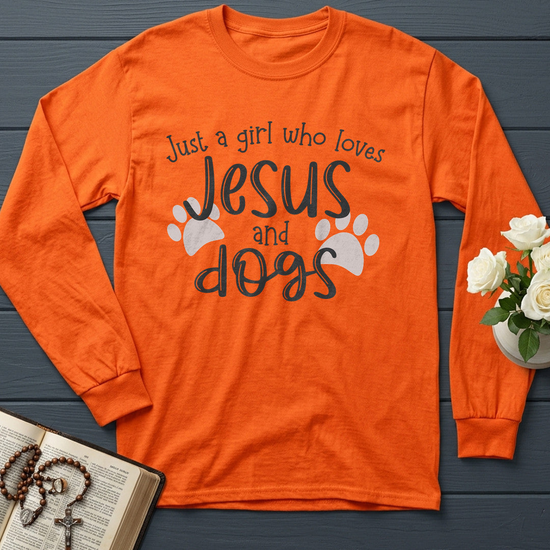 Just A Girl Who Loves Jesus And Dogs 01
