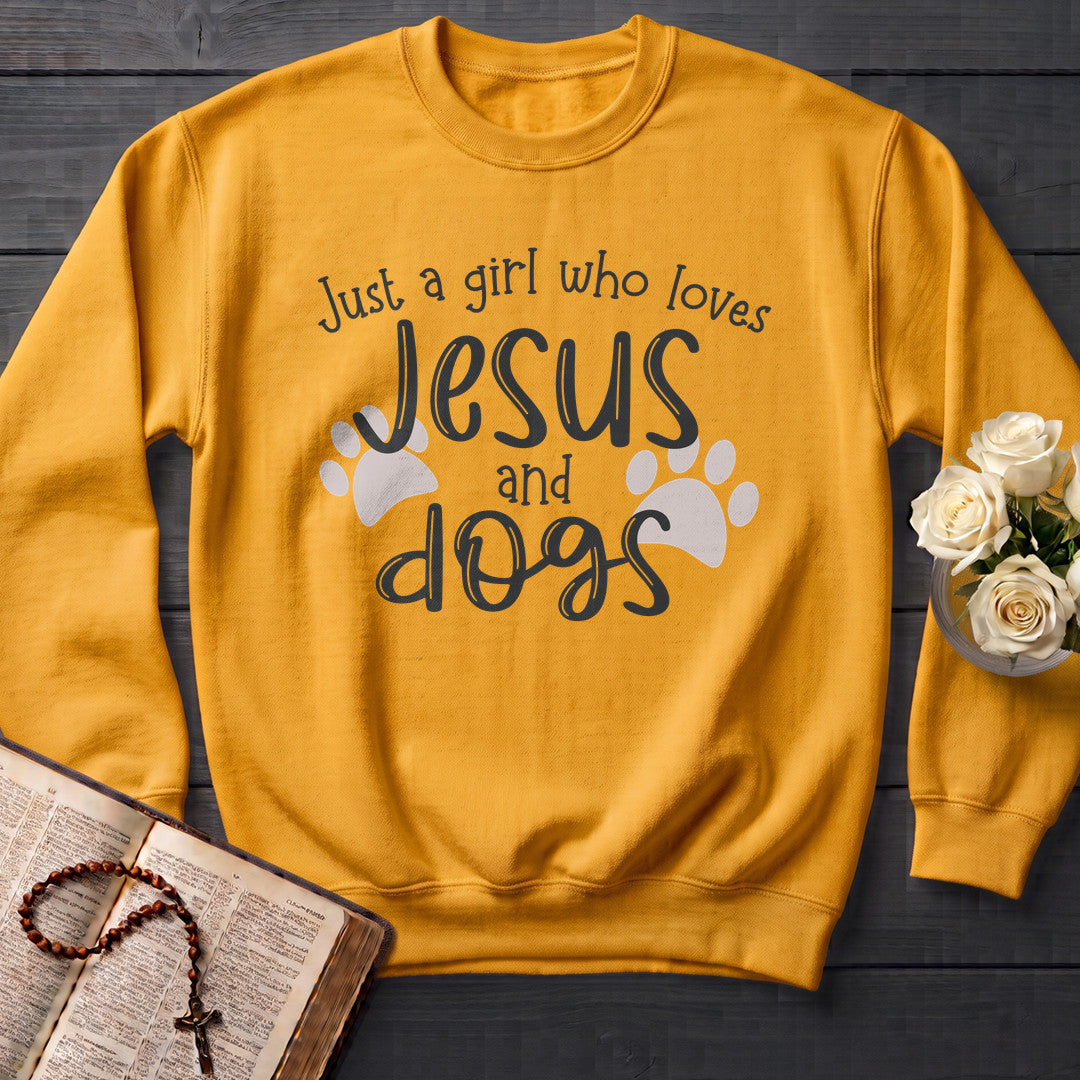 Just A Girl Who Loves Jesus And Dogs 01