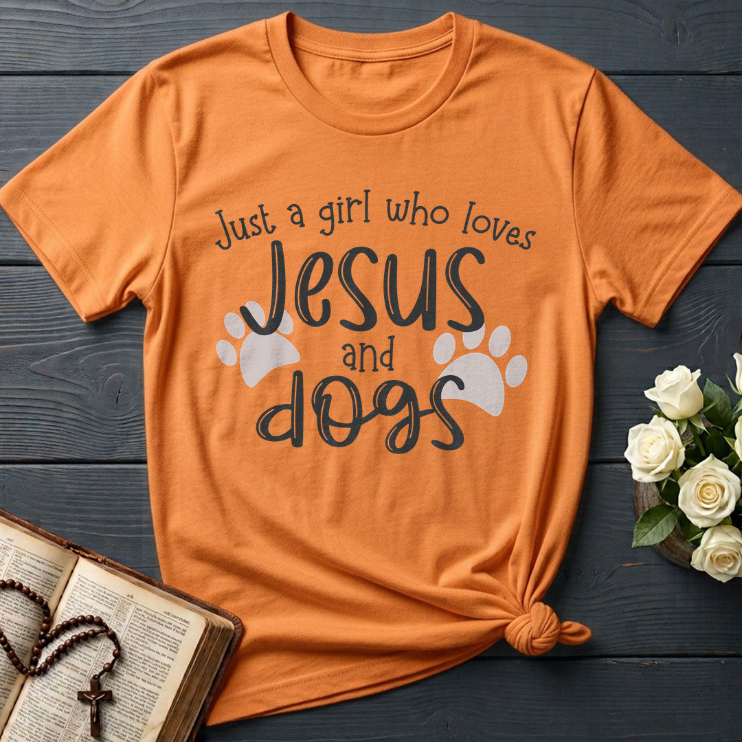 Just A Girl Who Loves Jesus And Dogs 01