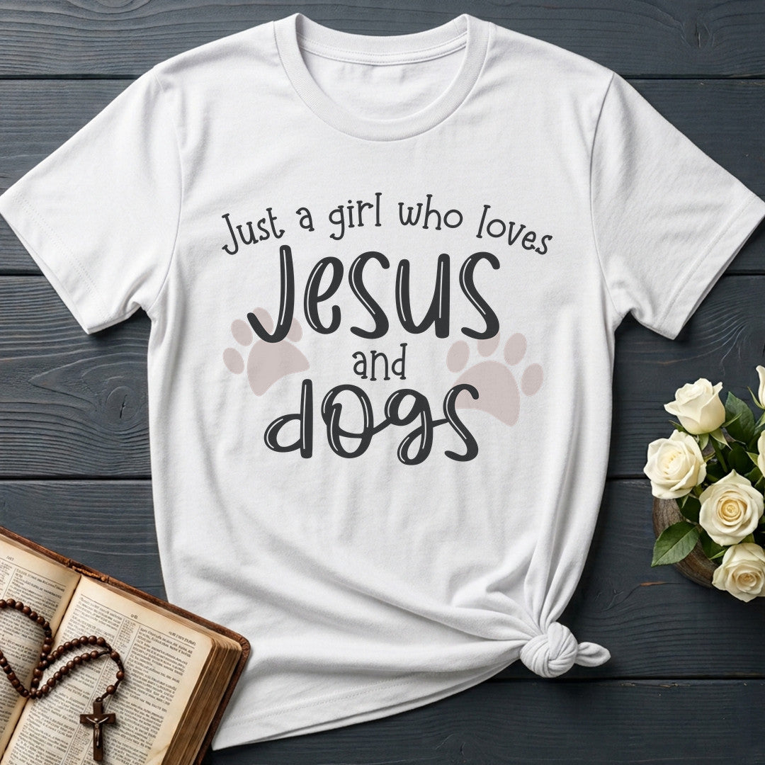 Just A Girl Who Loves Jesus And Dogs 01