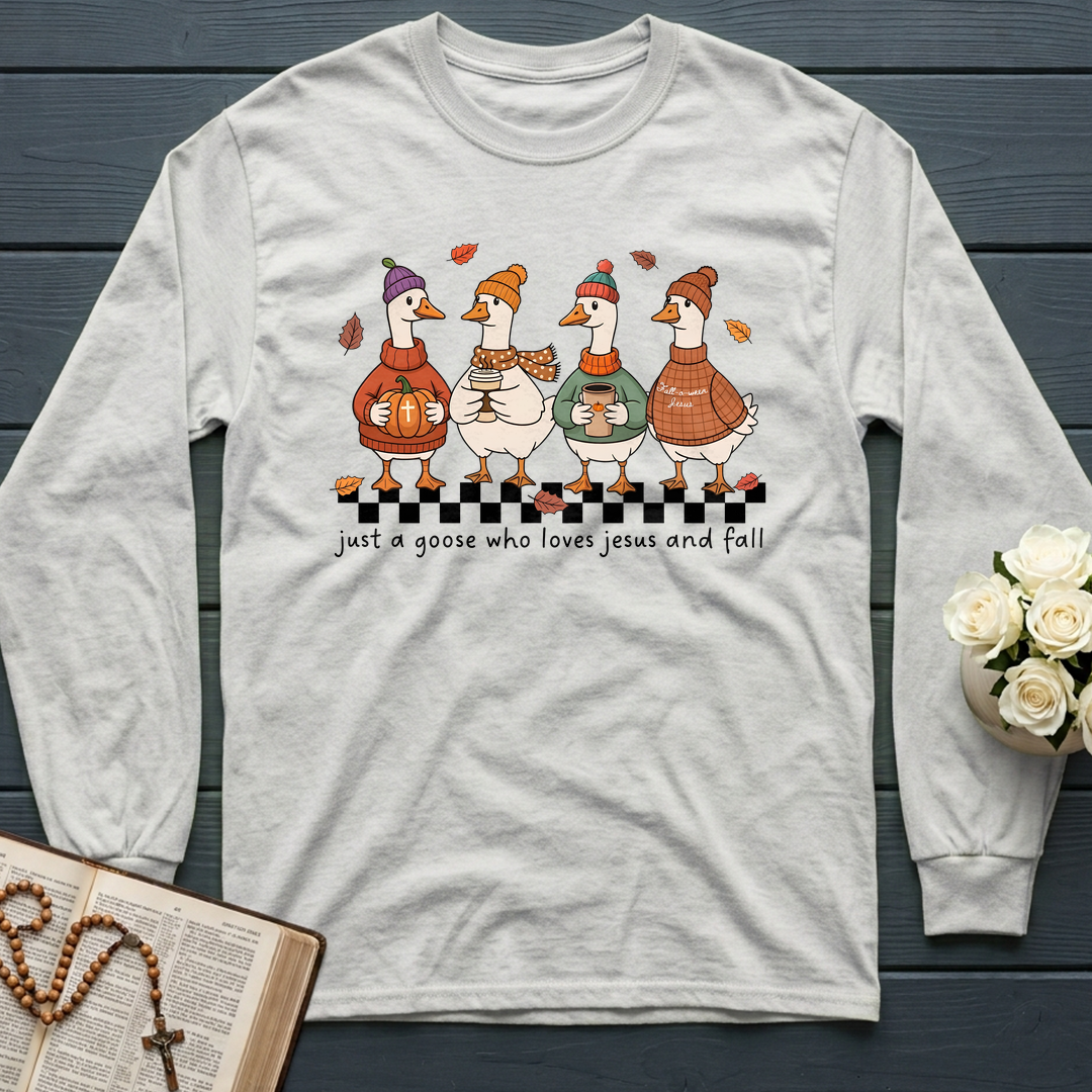 Just A Goose Who Loves Jesus And Fall 01