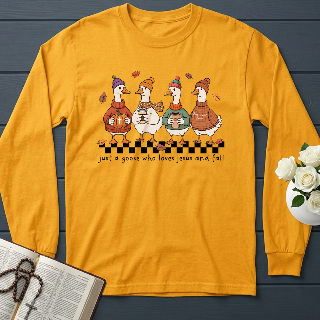 Just A Goose Who Loves Jesus And Fall 01