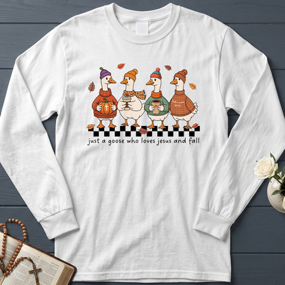 Just A Goose Who Loves Jesus And Fall 01