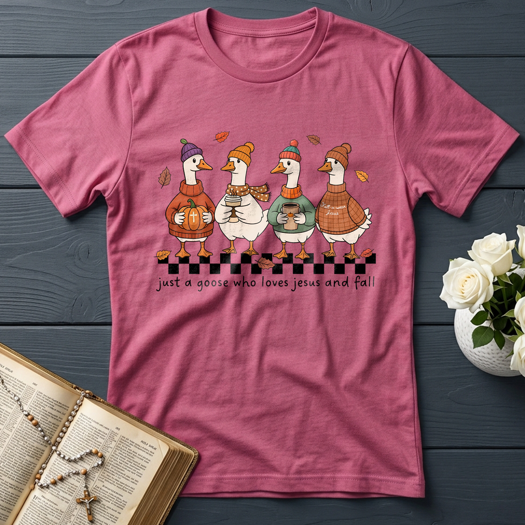 Just A Goose Who Loves Jesus And Fall 01