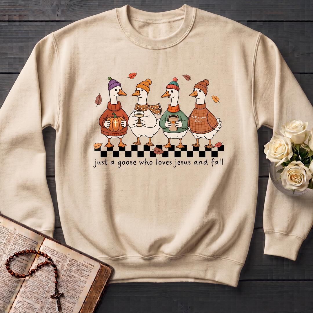 Just A Goose Who Loves Jesus And Fall 01
