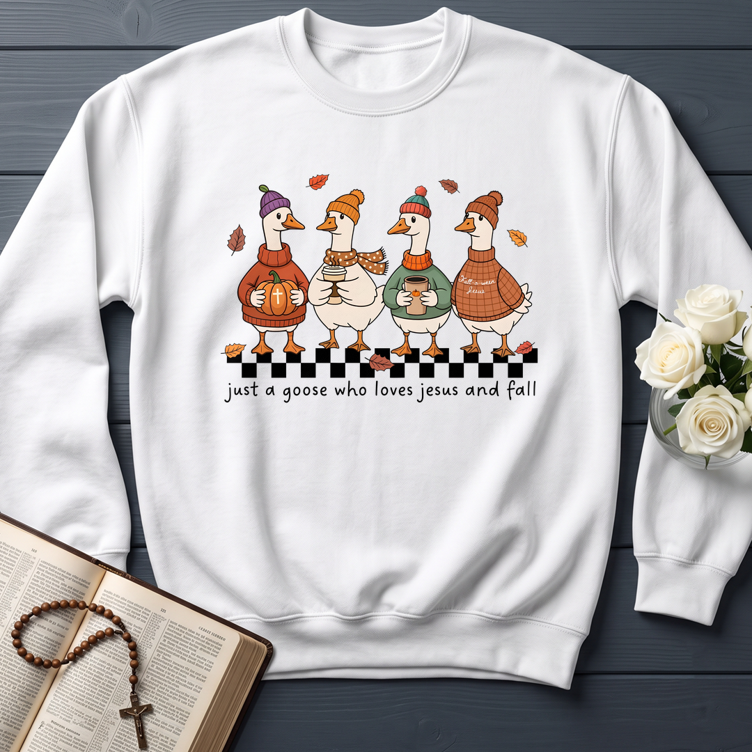 Just A Goose Who Loves Jesus And Fall 01