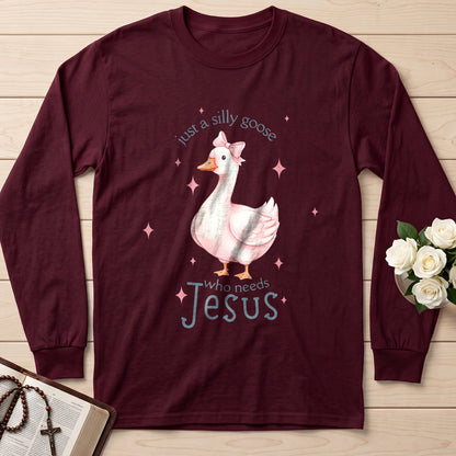 Just A Silly Goose Who Needs Jesus 01