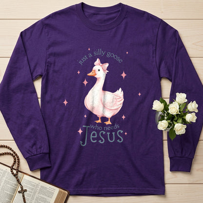 Just A Silly Goose Who Needs Jesus 01