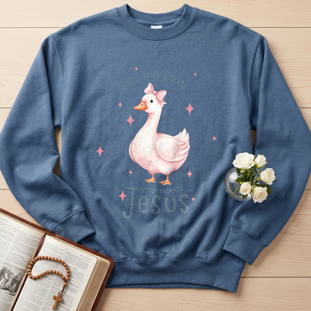 Just A Silly Goose Who Needs Jesus 01