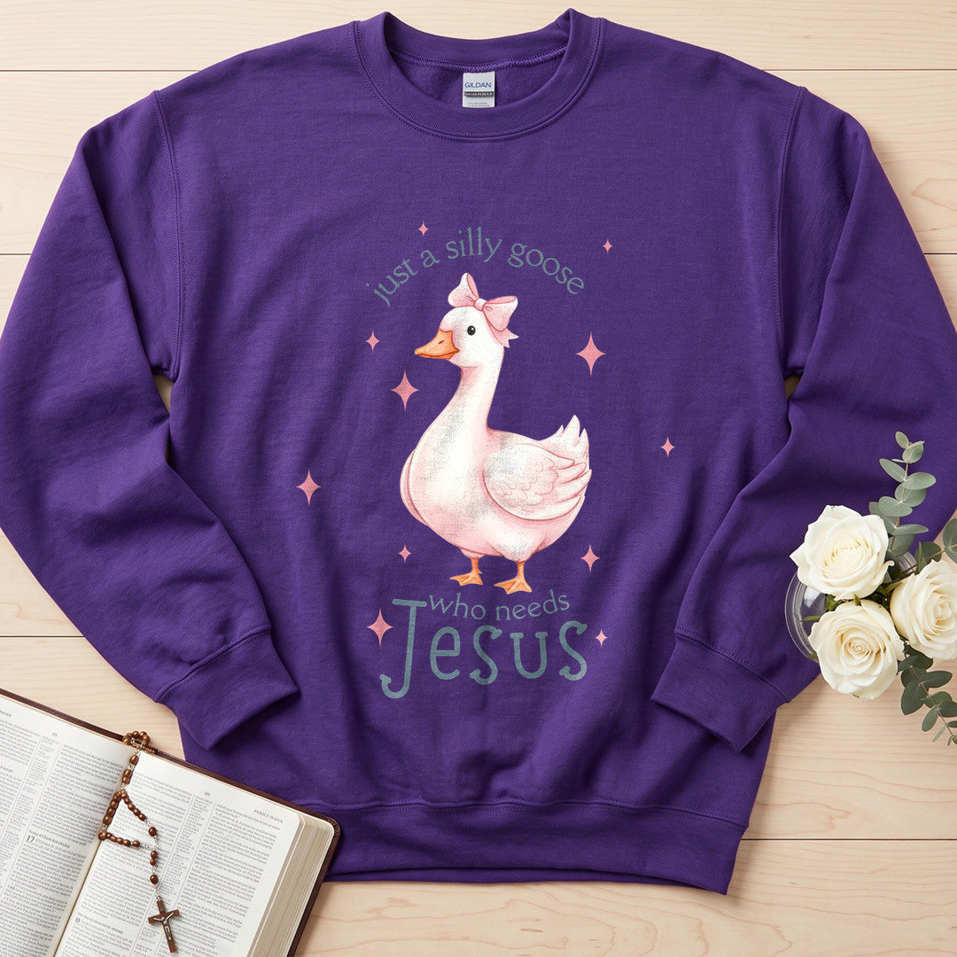 Just A Silly Goose Who Needs Jesus 01
