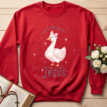 Just A Silly Goose Who Needs Jesus 01