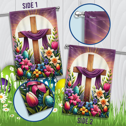 FLAGWIX  Easter Day Christian Cross Flag