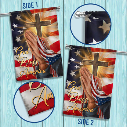 God Bless America Flag