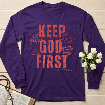 Keep God First 01