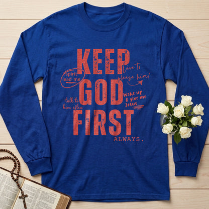 Keep God First 01