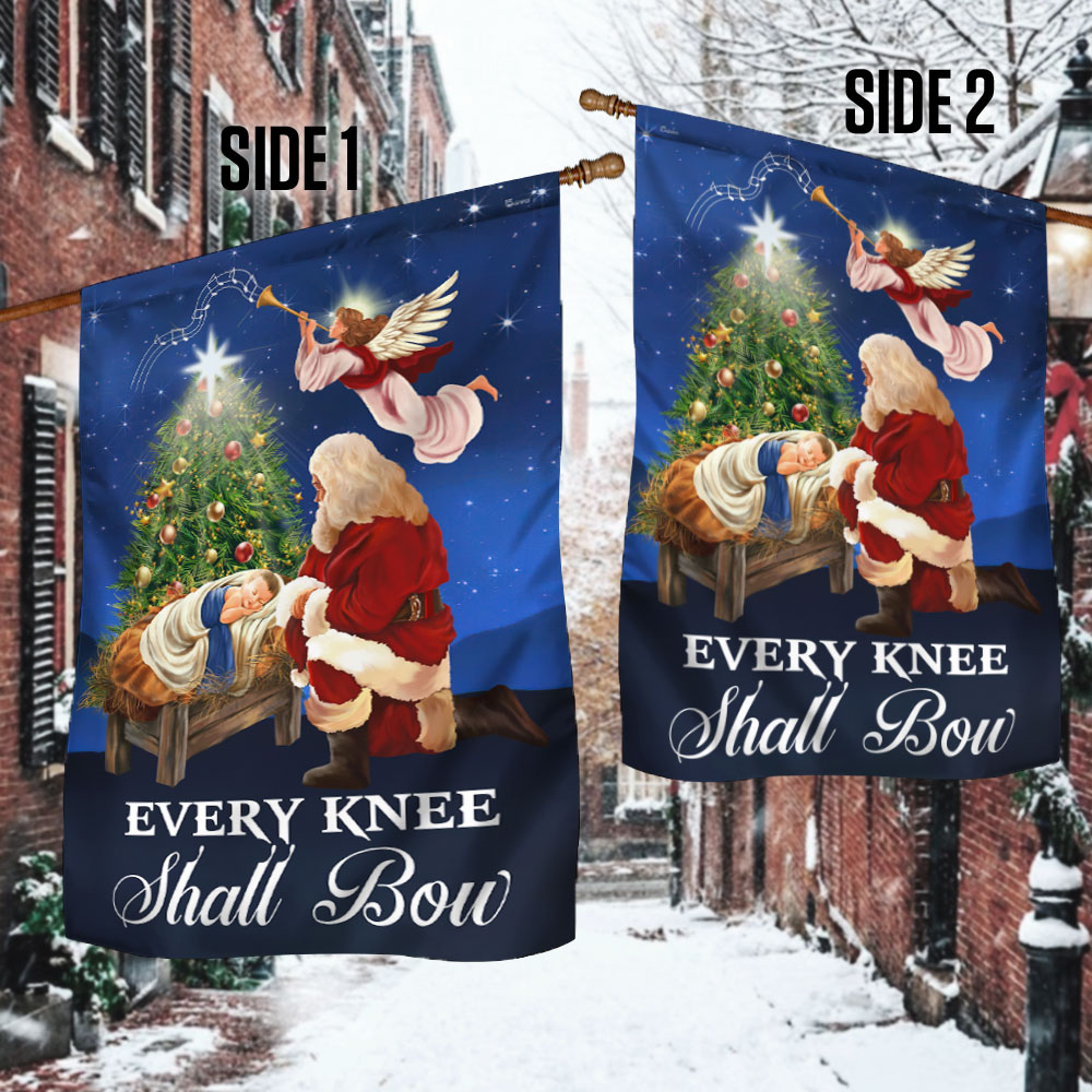 Baby Jesus Flag Every Knee Shall Bow