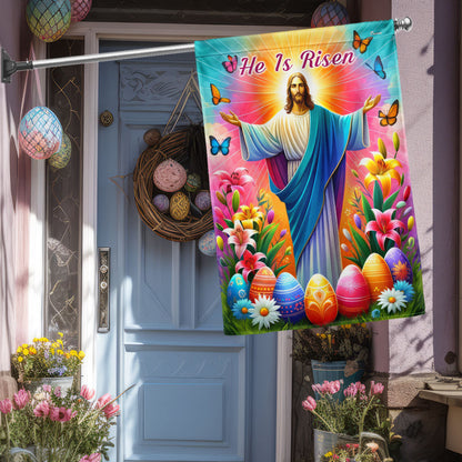 FLAGWIX  He Is Risen Resurrection of Jesus Easter Day Flag