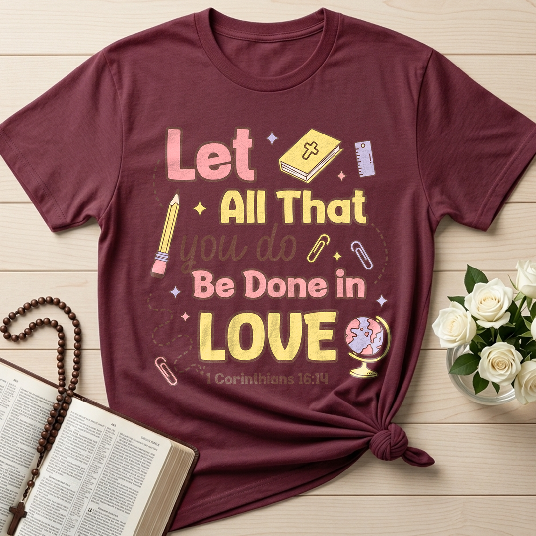 Let All That You Do Be Done In Love 1 Corinthians 16.14 06