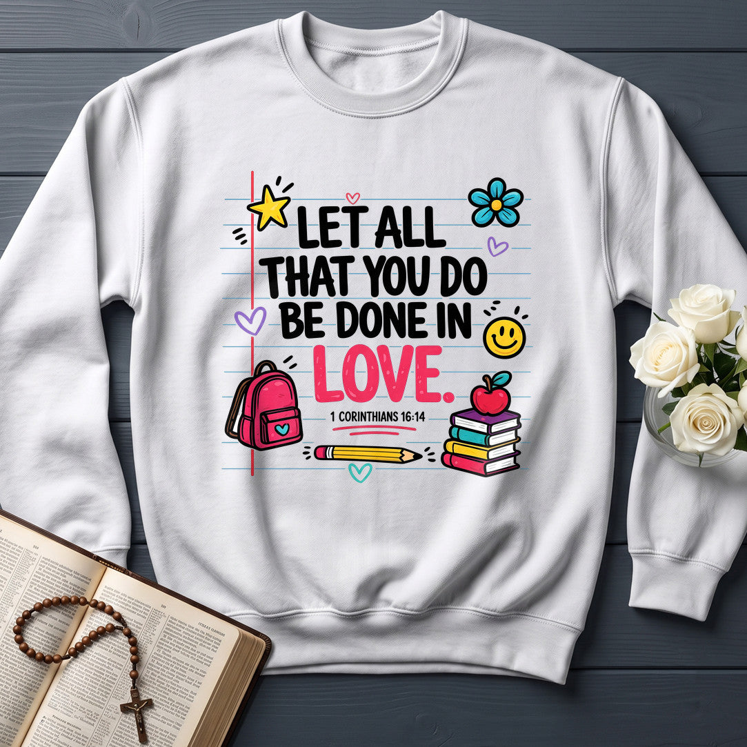 Let All That You Do Be Done In Love 1 Corinthians 16.14 09