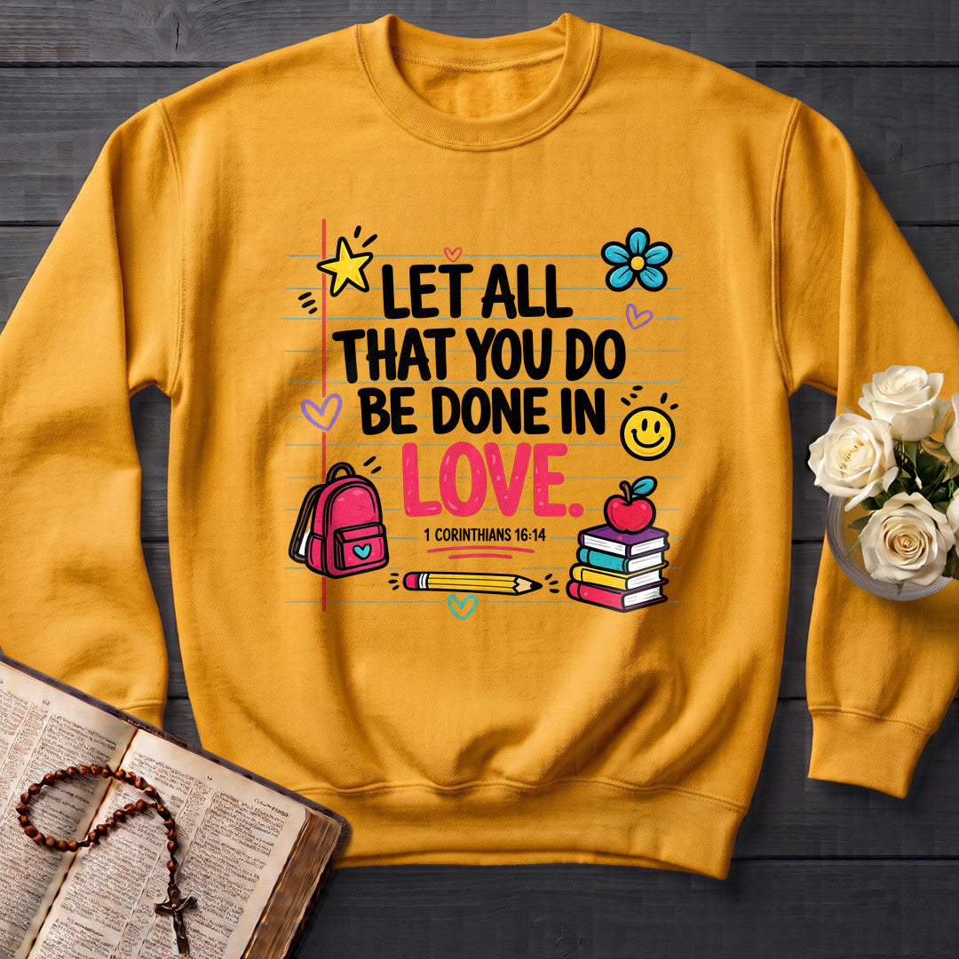 Let All That You Do Be Done In Love 1 Corinthians 16.14 09