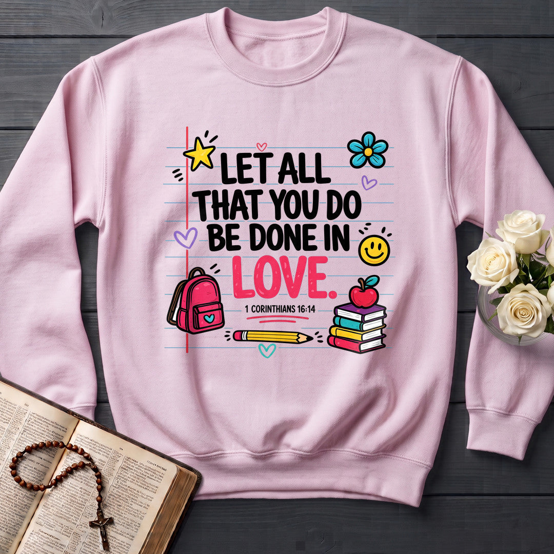 Let All That You Do Be Done In Love 1 Corinthians 16.14 09