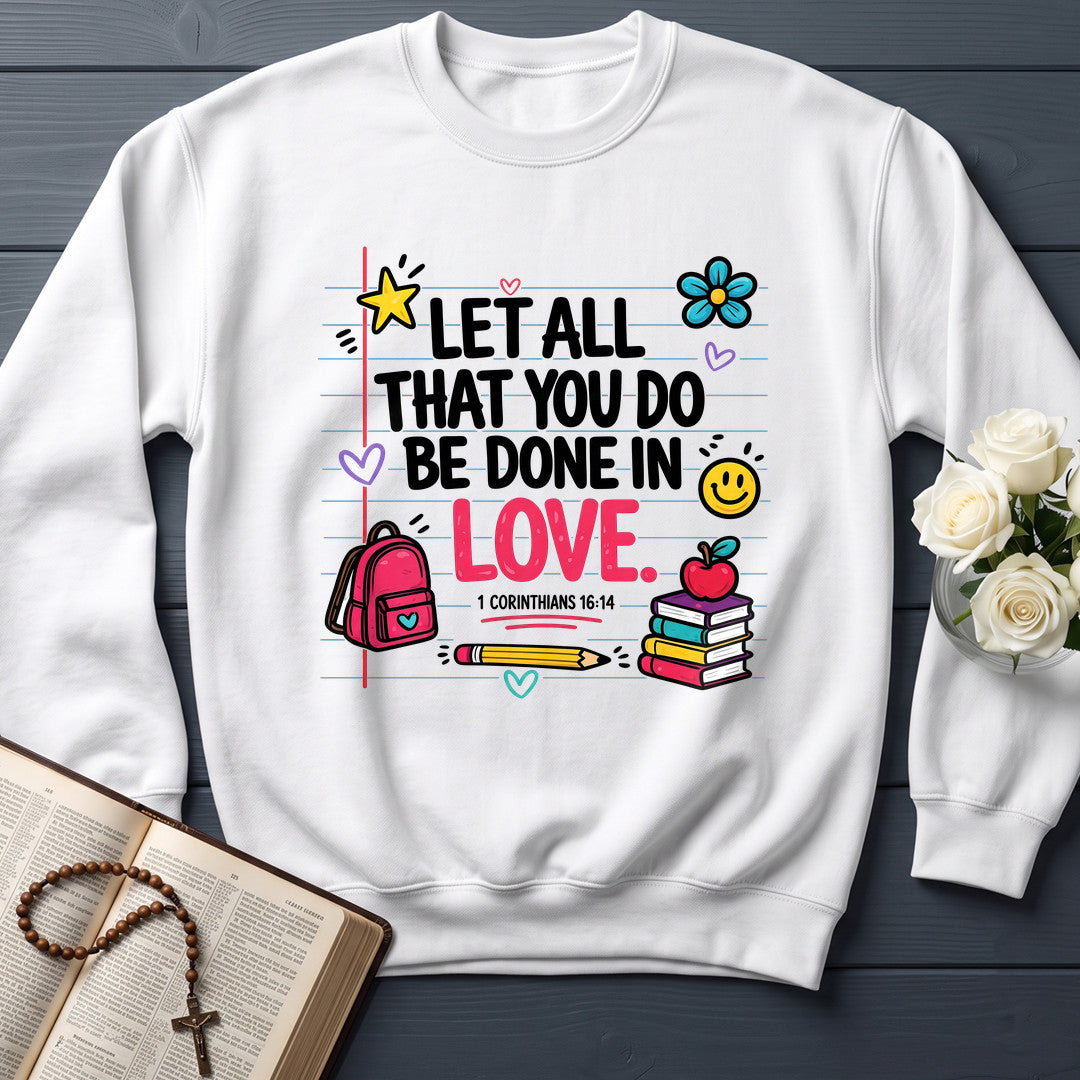 Let All That You Do Be Done In Love 1 Corinthians 16.14 09