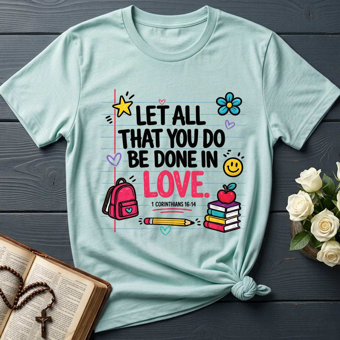 Let All That You Do Be Done In Love 1 Corinthians 16.14 09