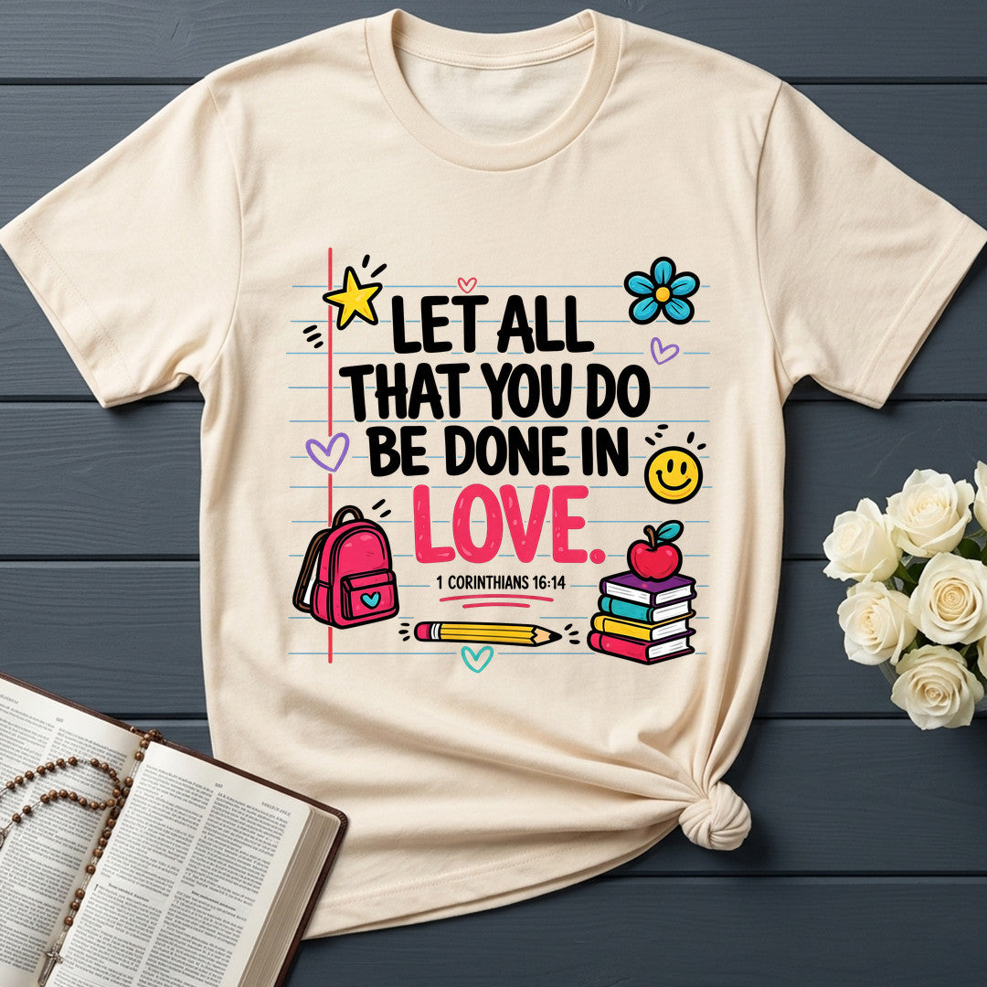 Let All That You Do Be Done In Love 1 Corinthians 16.14 09
