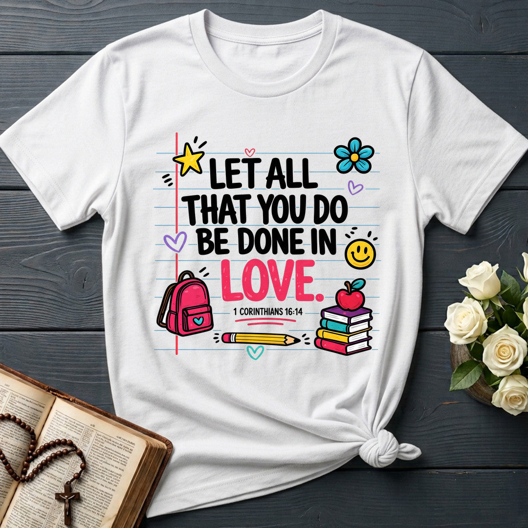 Let All That You Do Be Done In Love 1 Corinthians 16.14 09
