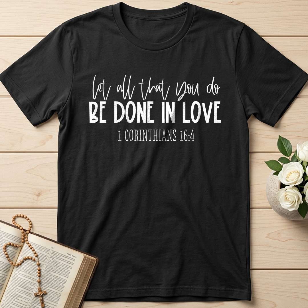 Let All That You Do Be Done In Love 1 Corinthians 16.4 04