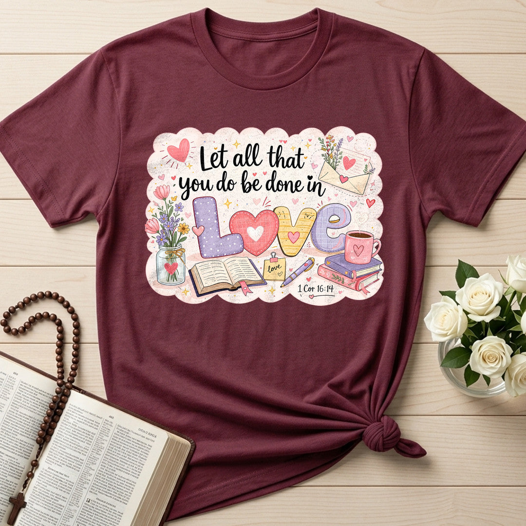 Let All That You Do Be Done In Love Cor 16.14 12