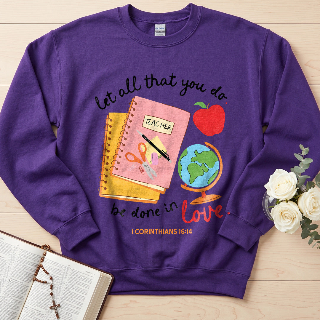 Let All That You Do Teacher Be Done In Love 1 Corinthians 16.14 11