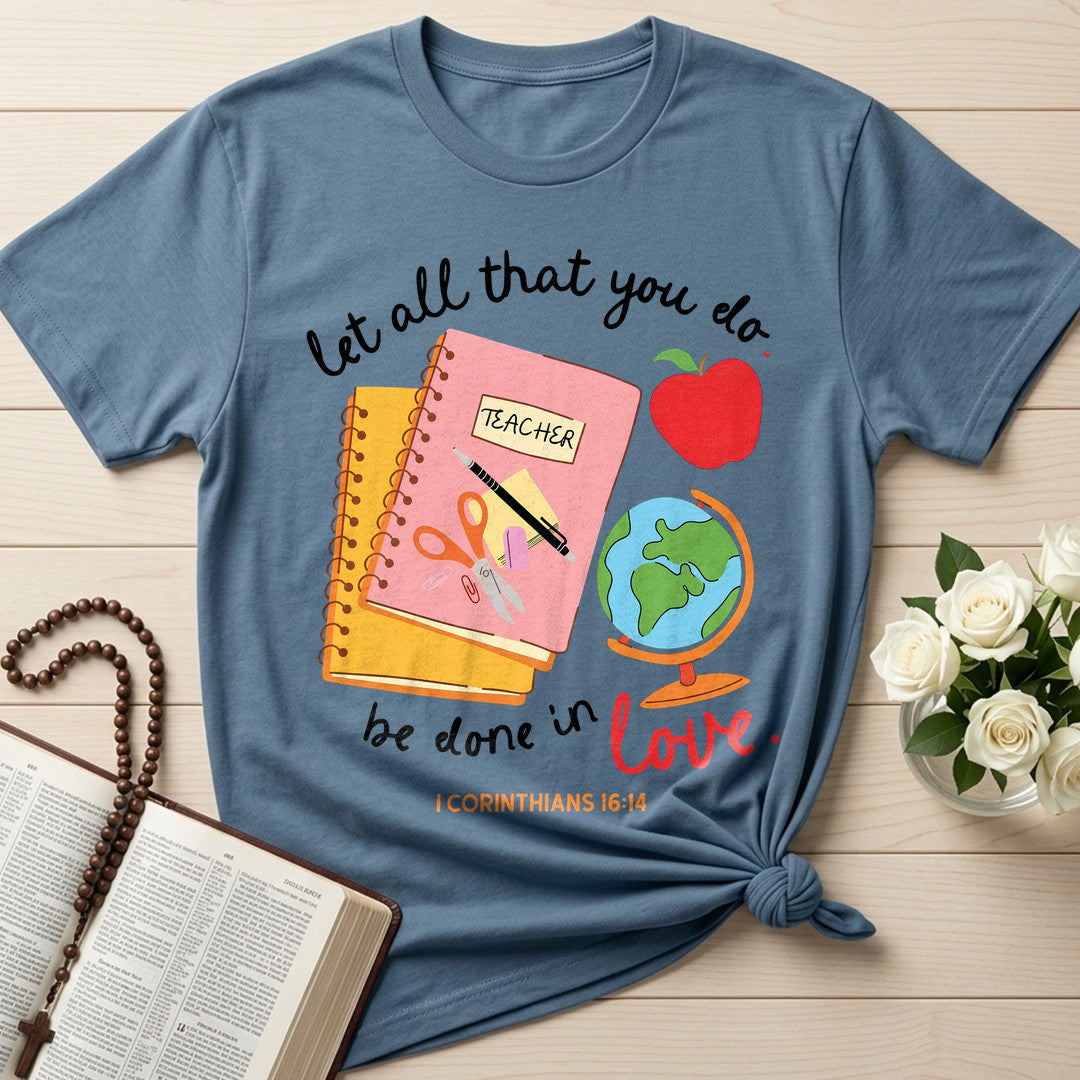 Let All That You Do Teacher Be Done In Love 1 Corinthians 16.14 11